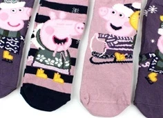 Name It strømper dark sapphire Gurli Gris (5-pak)